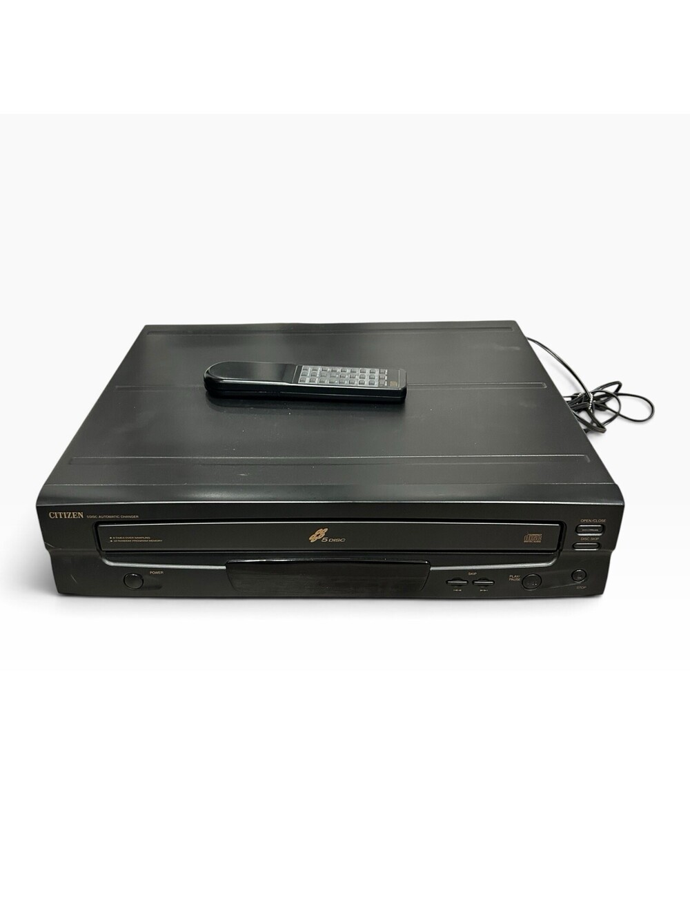 Citizen JCD 4011DV - 5 Disc Automatic CD Changer With Remote Tested